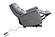 Gemini - Capri Silver Power Lift Recliner w/Articulating Headrest by Parker House Furniture