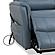 Gemini - Softy Azure Power Lift Recliner w/Articulating Headrest by Parker House Furniture