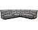 Gladiator - Sky 6Pc Package A Reclining Sectional (811LPHZ, 810, 850, 840, 860, 811RPHZ by Parker House Furniture