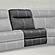 Mason - Charcoal Armless Chair by Parker House Furniture