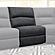 Polaris - Slate Armless Chair by Parker House Furniture