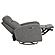Thriller - Natural Beauty Grey Power Swivel Glider Recliner by Parker House Furniture