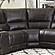 Whitman - Verona Coffee Cordless Corner Wedge by Parker House Furniture