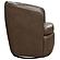 Barolo - Vintage Brown Swivel Club Chair by Parker House Furniture