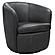 Barolo - Vintage Slate Swivel Club Chair by Parker House Furniture