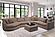 The Bump - Alistair Fossil 4Pc Package A Sectional (915,920,950,921) by Parker House Furniture