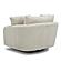Boomer - Mega Ivory Large Swivel Chair w/2 Toss Plws by Parker House Furniture