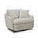 Boomer - Utopia Sand Large Swivel Chair w/2 Toss Plws by Parker House Furniture