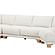 Escape Mirage Mist 4pc Sectional Sofa (921,915,920,950) by Parker House Furniture