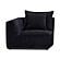 Recess - Reptile Blue Corner Chair w/1 Back Pillow & 1 Toss Pillow by Parker House Furniture