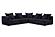 Recess - Reptile Blue 5Pc Package A Sectional (910(3),955(2)) by Parker House Furniture