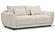 Utopia - Mega Ivory Sofa - 2 Cushion Seat w/Lumbar Pillow by Parker House Furniture