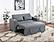 F8534 Blue Gray Fabric Adjustable Sofa w/Cup Holders by Poundex