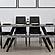 Wexford 60 in. Wood and Metal Backless Dining Bench by Primo