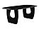Azura 87 in. Black Wood Dining Table by Primo