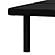 ZenBase Black Upholstered Platform Bed Frame by Primo