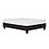 Carter Dark Grey Upholstered Platform Bed Frame by Primo