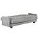 Penelope 85 in. Grey Sleeper Sofa with Storage by Primo