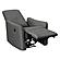 Ivah 29in. Dark Grey Manual Recliner Chair by Primo