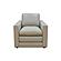 Knox 34 in. Taupe Leather Match Armchair by Primo