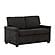 Kensington Dark Grey 54 in. Convertible Twin Sleeper Sofa with USB Ports by Primo