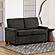 Kensington Dark Grey 54 in. Convertible Twin Sleeper Sofa with USB Ports by Primo