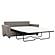 Honor 73 in. Dark Grey Full Sofa Bed with USB by Primo