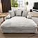 Cocoon Grey Oversized Chaise Lounger with Cupholder and USBs by Primo