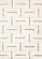 Pascal Cream Beige Scattered Lines Rug by Kalora