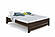 Basic Eco Wenge Platform Bed - Beech Wood with Hand-Rubbed Oil Finish by Comfort Pure