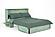 Poppy Seafoam Queen Murphy Cabinet Bed by Night & Day Furniture