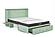 Poppy Seafoam Queen Murphy Cabinet Bed by Night & Day Furniture