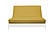 Premium Solid Gold Futon Cover by Prestige