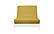 Premium Solid Gold Futon Cover by Prestige