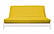 Premium Solid Yellow Futon Cover by Prestige