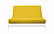 Premium Solid Yellow Futon Cover by Prestige