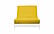 Premium Solid Yellow Futon Cover by Prestige