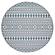 Provo Ivory/Aqua Natura Area Rug by KAS Rugs