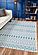 Provo Ivory/Aqua Natura Area Rug by KAS Rugs