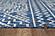 Provo Blue Quinn Area Rug by KAS Rugs
