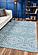 Provo Aqua Quinn Area Rug by KAS Rugs