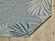 Provo Aqua Palms Area Rug by KAS Rugs