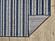 Provo Blue Stripes Area Rug by KAS Rugs