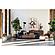 Kettel Accent Table Brass by Moe's Home Collection