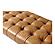 Wyatt Leather Bench Tan by Moe's Home Collection