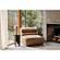 Ramsay Leather Slipper Chair Tan by Moe's Home Collection