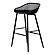Piazza Outdoor Barstool Black (Set of 2) by Moe's Home Collection