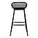 Piazza Outdoor Barstool Black (Set of 2) by Moe's Home Collection