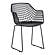 Honolulu Chair Black, Set of 2 by Moe's Home Collection