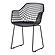 Honolulu Chair Black, Set of 2 by Moe's Home Collection